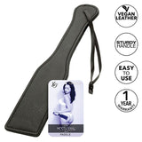 Peitsche Nocturnal Paddle Leder Schwarz