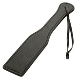 Peitsche Nocturnal Paddle Leder Schwarz