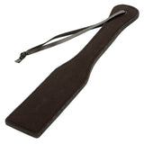 Peitsche Nocturnal Paddle Leder Schwarz