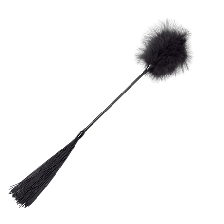 Peitsche Secret Play Staubwedel + Schwarze