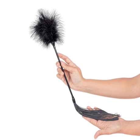 Peitsche Secret Play Staubwedel + Schwarze