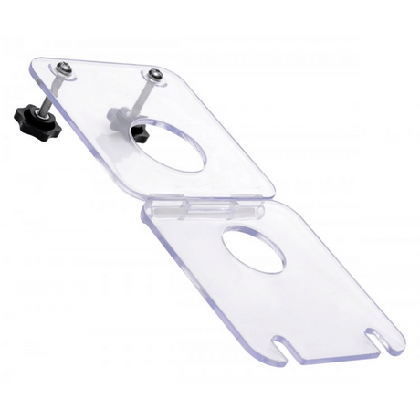 Penis- und Hodenpresse Master Series Acryl Transparent 22,5 cm – Ansicht 3