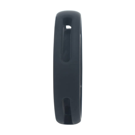 Penis- und Hodenring Silikon gerippt Schwarz 5,4 x Ø 5,4 cm – Ansicht 5