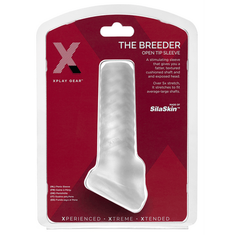 Penishülle Breeder Durchsichtig 10 x Ø 3,7 cm – Ansicht 2
