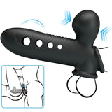Penishülle Crane mit Airbag Schwarz