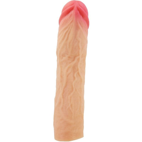 Penishülle Derek mit Verlängerung Fleisch Hautfarbe 7,6 cm