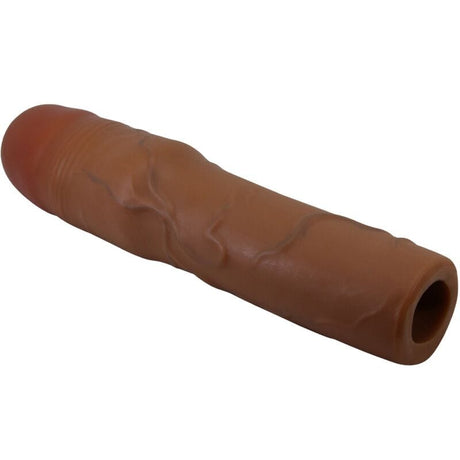 Penishülle Kylian mit Verlängerung Mulatte 35 cm