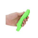 Penishülle Ouch glatt nachtleuchtend Grün 15,5 x Ø 2,8 cm – Ansicht 6
