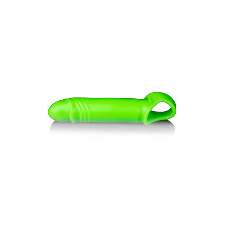 Penishülle Ouch glatt nachtleuchtend Grün 10 x Ø 2,8 cm – Ansicht 4