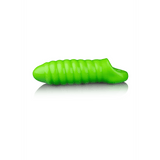 Penishülle Ouch mit Rillen nachtleuchtend Grün 10 x Ø 4 cm – Ansicht 4