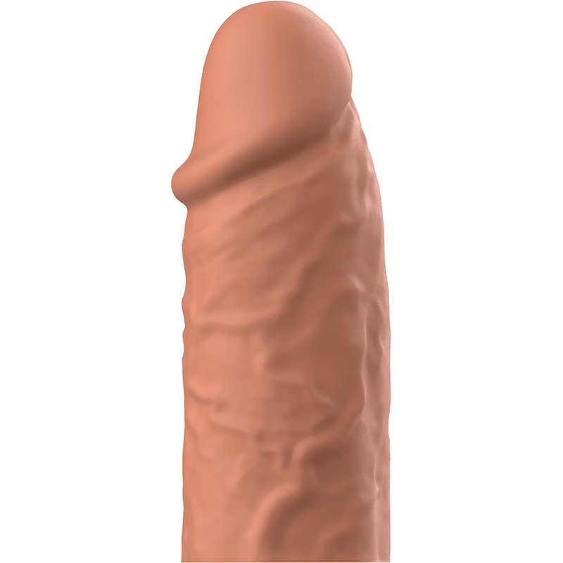 Penishülle V3 aus Flüssigsilikon Braun 8,5 x 2,5 cm – Ansicht 8