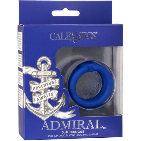 Peniskäfig Admiral Dual Cock Cage Blau
