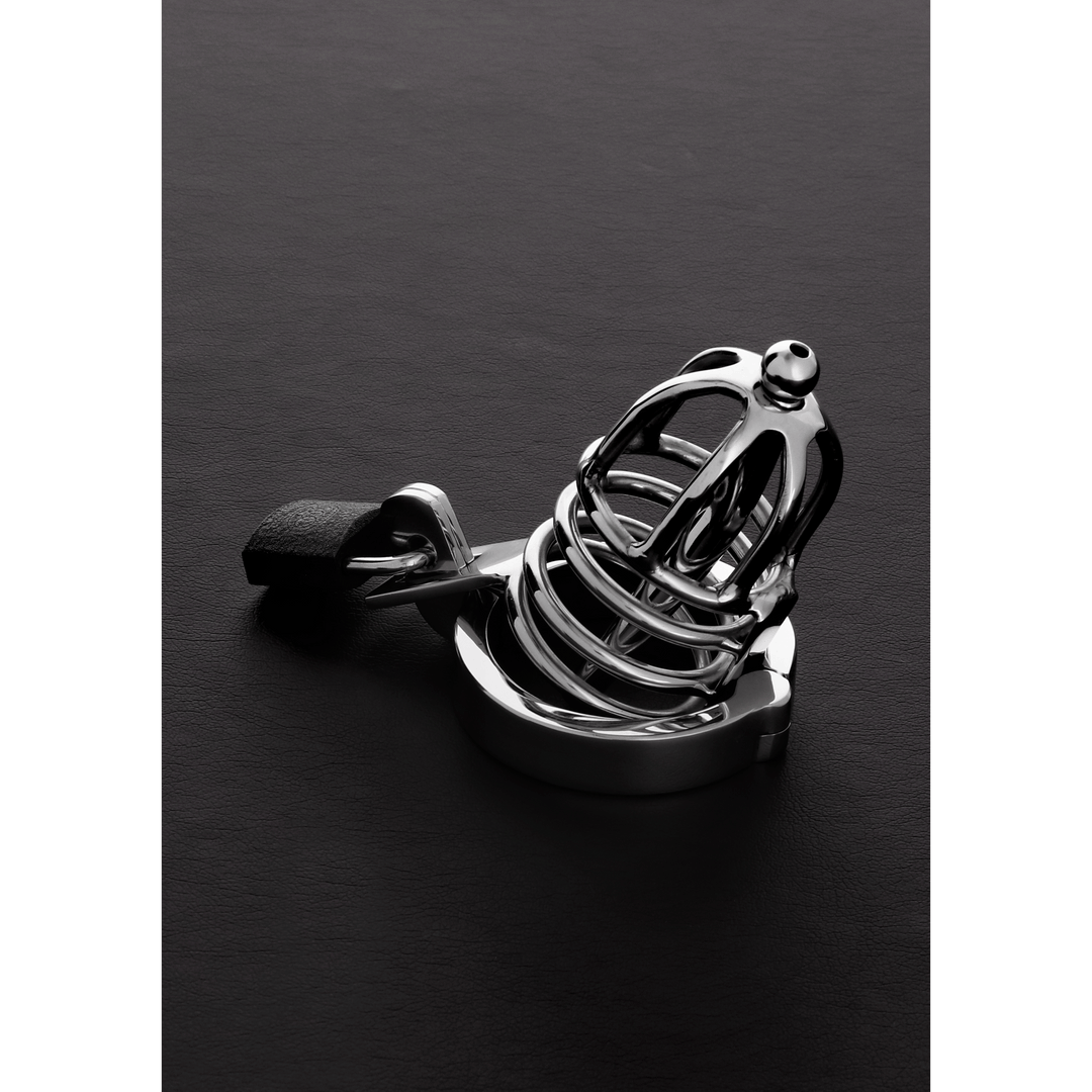 Peniskäfig Attica Silber 8 cm