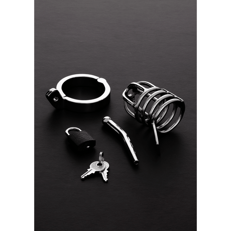 Peniskäfig Attica Silber 8 cm – Ansicht 3