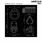 Peniskäfig Eternal Lock Ø 3,1 cm