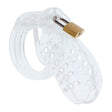 Peniskäfig Extreme Keuschheitskäfig Acryl einstellbar Transparent Ø 3,4 cm