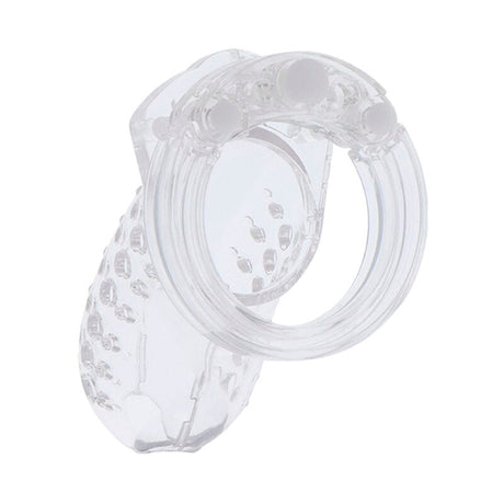 Peniskäfig Extreme Keuschheitspferdkäfig Acryl Einstellbar Klar Transparent Ø 3,4 cm