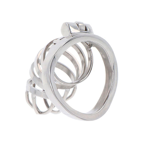 Peniskäfig Extreme Keuschheitspumpenkäfig aus Metall Ø 3,8 cm