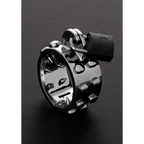 Peniskäfig Kalis Zähne mit Spikes Silber 7,2 cm
