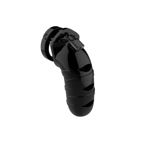 Peniskäfig ManCage 05 geschlitzt Schwarz 14 x 5,4 cm