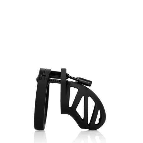 Peniskäfig ManCage 23 kurz als Silikongitter Schwarz 6,7 x 4,8 cm – Ansicht 4
