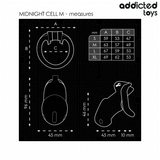 Peniskäfig Mindnight Cell Cockcage M Ø 3,3 cm