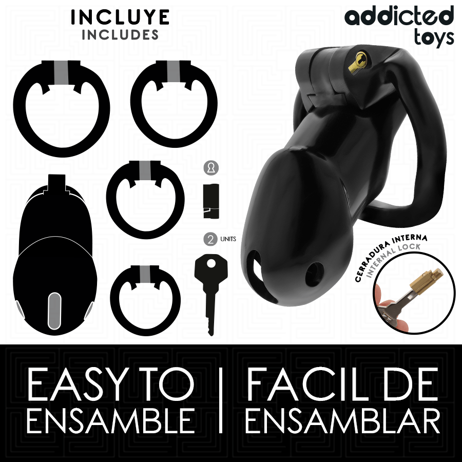 Peniskäfig Mindnight Cell L Ø 3,3 cm