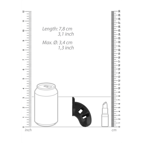Peniskäfig Modell 13 6 x Ø 5 cm – Ansicht 7