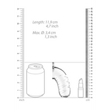 Peniskäfig ManCage 16 mit Harnröhren-Dilator Transparent 10 x 4,2 cm – Ansicht 6