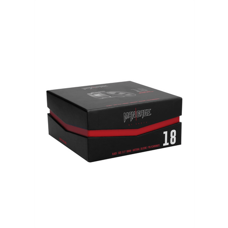 Peniskäfig Modell 18 mit Ballsplitter Schwarz 11 cm – Ansicht 2