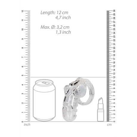 Peniskäfig Modell 26 11,6 x Ø 4,8 cm – Ansicht 12