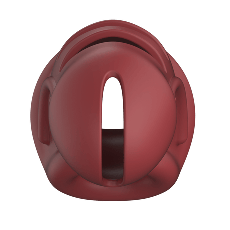 Peniskäfig Modell 28 Silikon ultraweich Rot 9,5 x Ø 5,3 cm – Ansicht 5