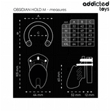 Peniskäfig Obsidian Hold M Ø 3,4 cm