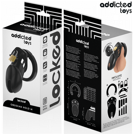 Peniskäfig Obsidian Hold M Ø 3,4 cm