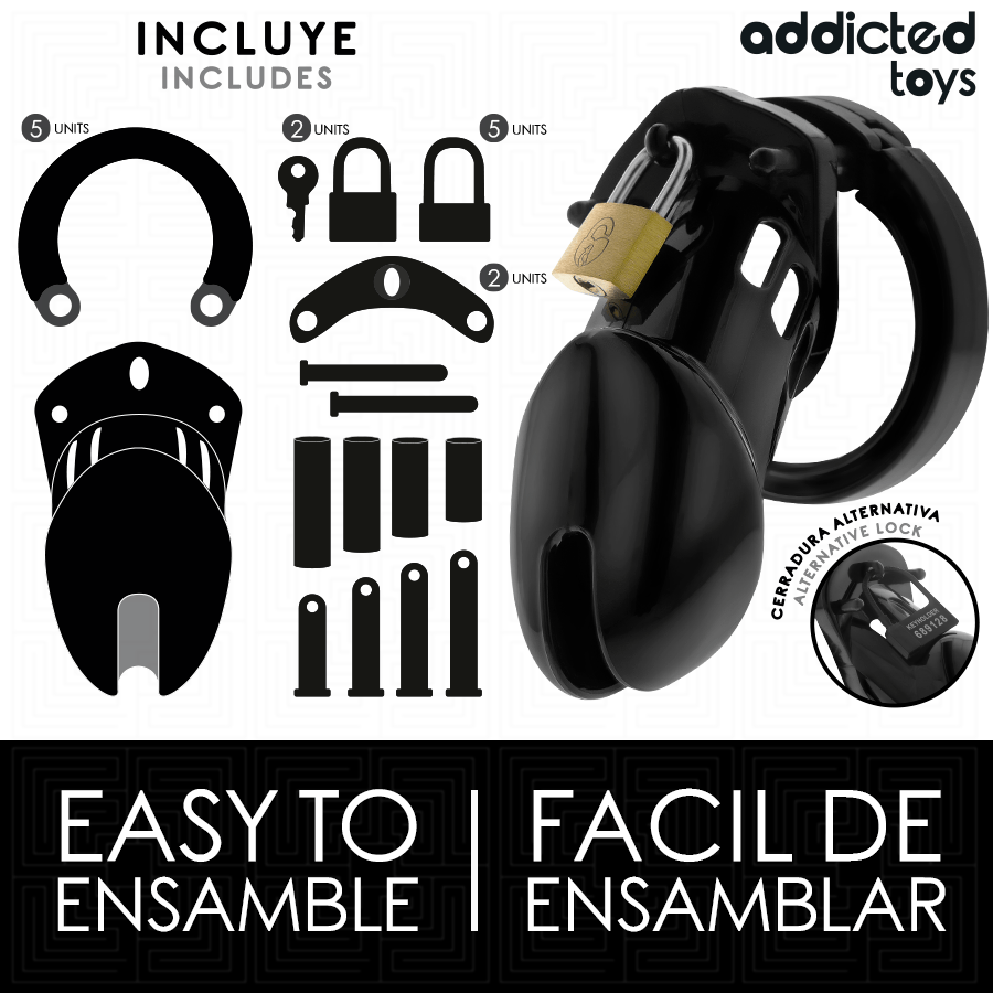 Peniskäfig Obsidian Hold M Ø 3,4 cm