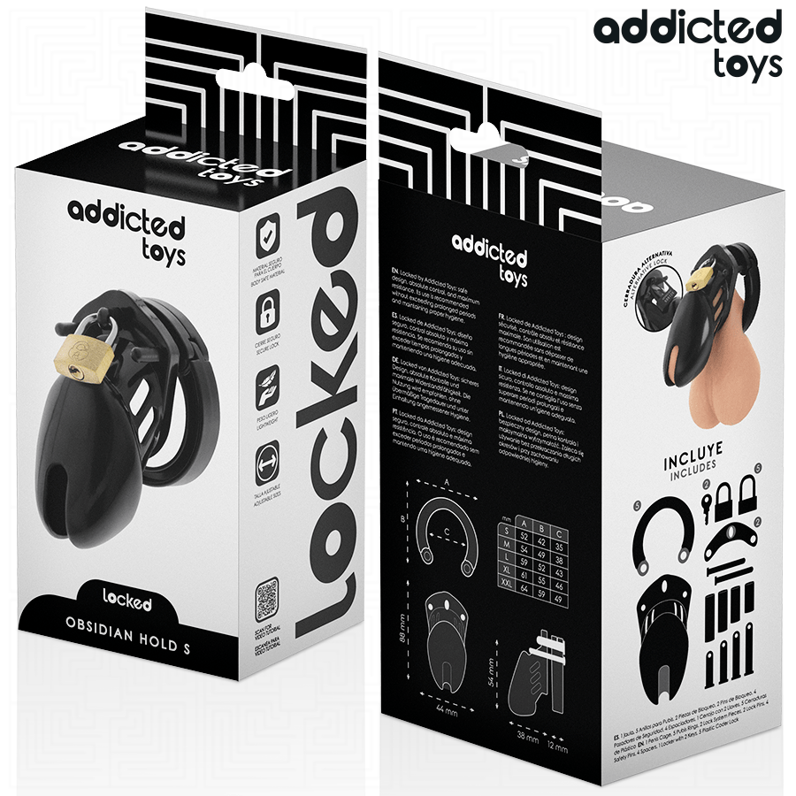 Peniskäfig Obsidian Hold S Ø 3,5 cm