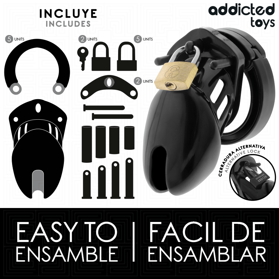 Peniskäfig Obsidian Hold S Ø 3,5 cm