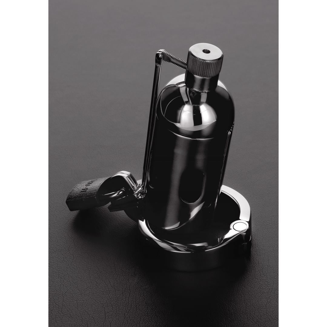 Peniskäfig Pleasure Dome mit Spikes Silber 6 x 3,8 cm