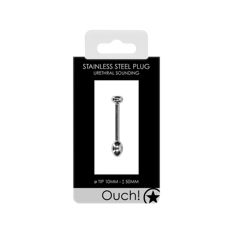 Penisplug Metall Silber 5 x Ø 1 cm – Ansicht 2