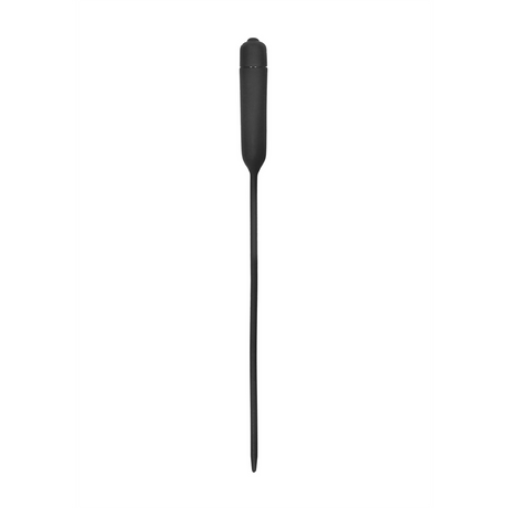 Penisplug mit Vibration Silikon extra lang Schwarz 35 x Ø 0,6 cm – Ansicht 4