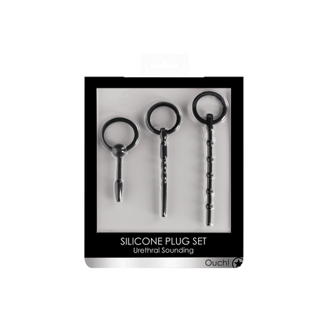 Penisplug-Set Schwarz – Ansicht 2