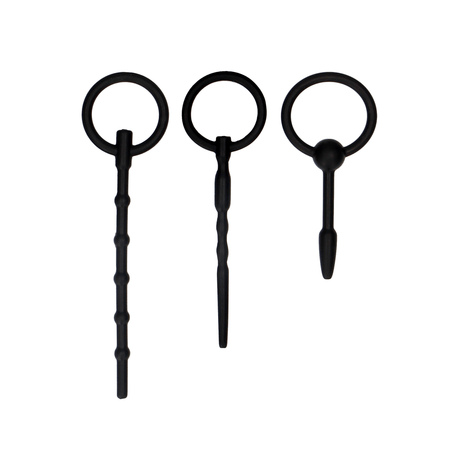 Penisplug-Set Schwarz