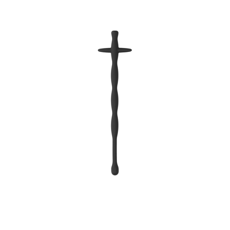 Penisplug Silikon Schwarz 12,5 x Ø 1 cm