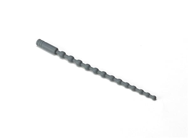Penisplug Silikonstengel 17,8 x 0,8 cm Grau