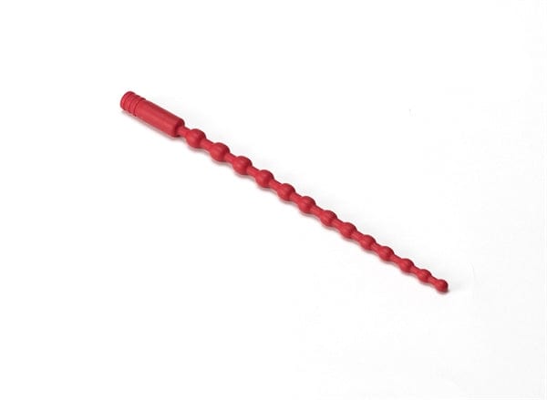 Penisplug Silikonstengel 17,8 x 0,8 cm Rot