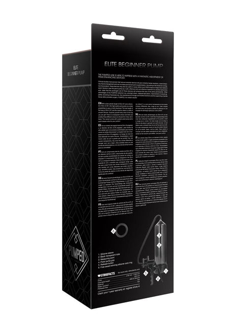 Penispumpe Elite für Anfänger 20,5 x Ø 6 cm – Ansicht 3