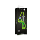 Penispumpe Ouch Elite mit Manometer nachtleuchtend 21 x Ø 6,5 cm – Ansicht 2