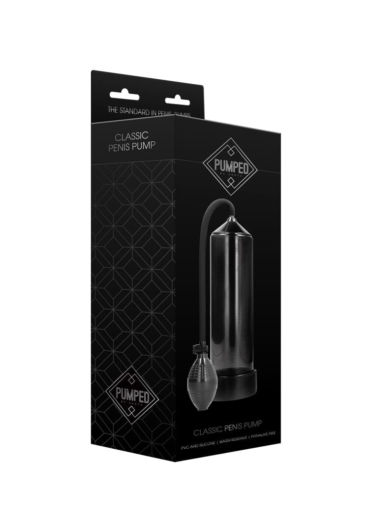 Penispumpe klassisch Schwarz 20,5 x Ø 6 cm – Ansicht 2