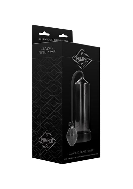 Penispumpe klassisch Schwarz 20,5 x Ø 6 cm – Ansicht 2