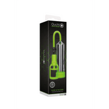 Penispumpe Ouch Komfort mit Hebelgriff nachtleuchtend 21 x Ø 6,5 cm – Ansicht 2